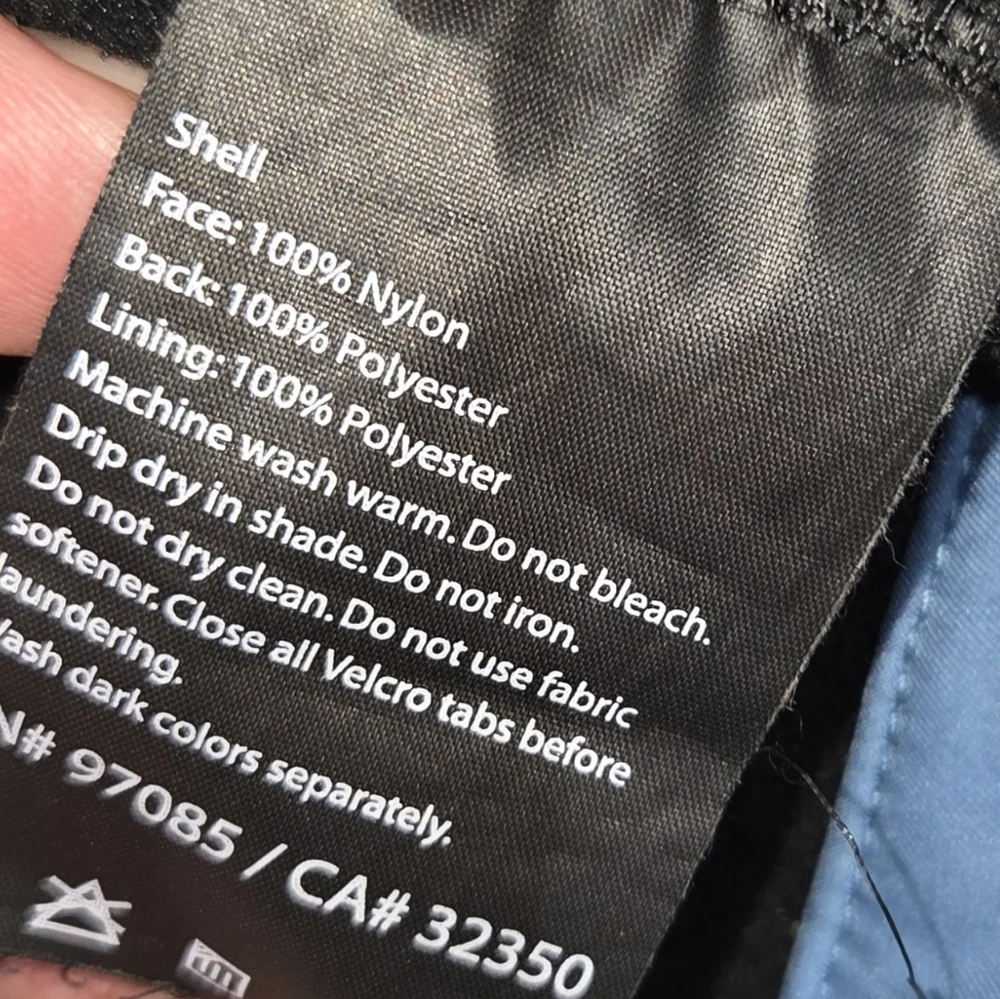 Outdoor Research Blue Hooded Jacket with Gray Accents - Picture 10 of 11